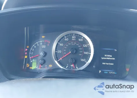 2021 Toyota Corolla Se Nightshade Edition z USA, uszkodzony, nr VIN 5YFS4MCE4MP097307